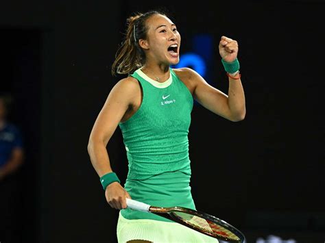 Qinwen Zheng reaches semifinals at the 2024 Australian Open, becomes ...