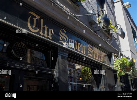 Seven Stars pub exterior and sign Carey Street London England UK Stock Photo - Alamy