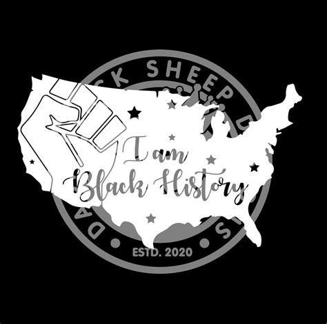 Decals for Black History Month – Tagged "black" – DADA BLACK SHEEP DECALS