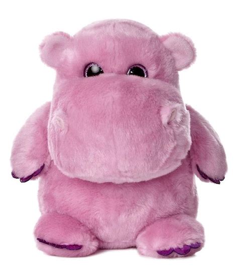 9" Aurora Plush Hunk O Love Hippo Pink Hippopotamus Stuffed Animal Toy 07733 NEW | Pink stuffed ...