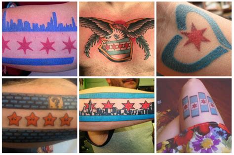 Have A Chicago Flag Tattoo? One Parlor Is Asking You To 'Know Your Flag ...