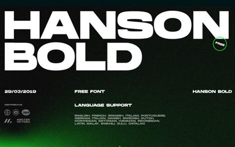 Hanson Bold Font - Befonts.com | Bold fonts free, Bold fonts ...