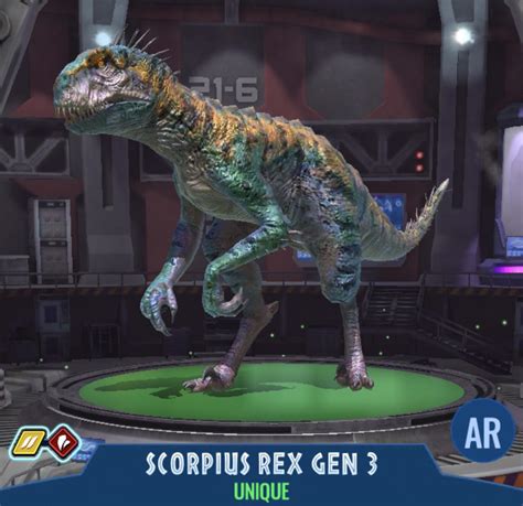 Scorpius Rex Gen 3. Should we expect a nerf? I just created her today and I hope that I haven’t ...