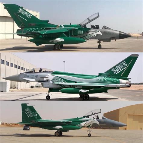 The Royal Saudi Air Force Has Prepared A Series Of Special Color Jets For The Kingdom’s 88th ...