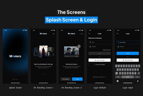 Moviers movie streaming app ui kit complete pack of 102 screens movie streaming app ui – Artofit