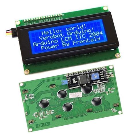 Arduino LCD2004 Parallel LCD Display with IIC/12C interface – ASK Electronic Online