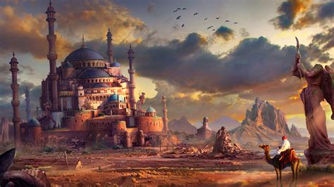 Fantasy Hd, Fantasy City, Fantasy Castle, Fantasy Places, Medieval ...