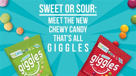 Meet Giggles | Chewy Candy | Organic Sour Candy