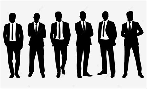 Businessman Silhouette, People Silhouette, Silhouette, Man Silhouette PNG and Vector with ...