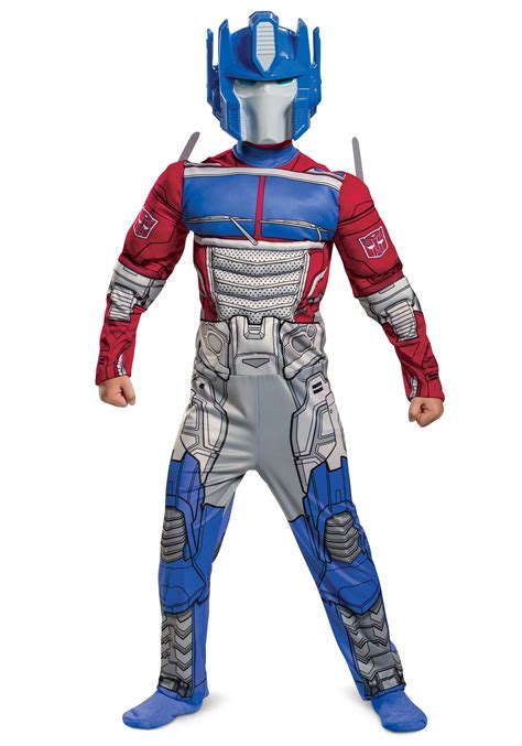 Transformers Muscle Optimus Prime Costume for Kids - Walmart.com - Walmart.com