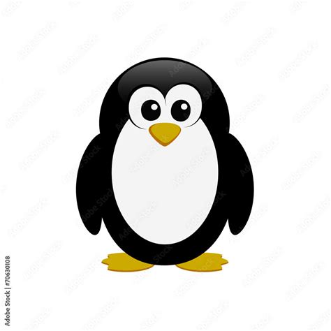 Vector penguin Stock Vector | Adobe Stock