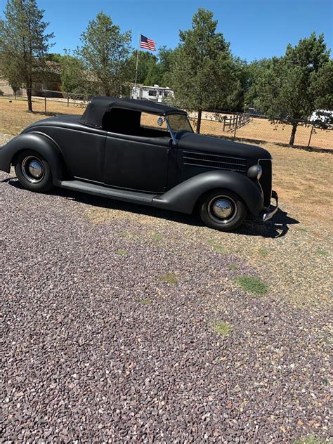 1936 Ford Roadster Convertible Black RWD Automatic for sale