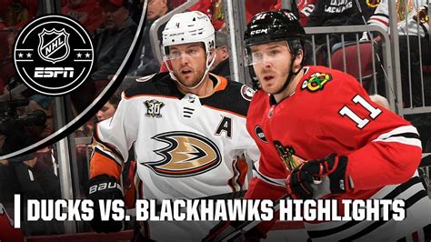 Anaheim Ducks vs. Chicago Blackhawks | Full Game Highlights - YouTube