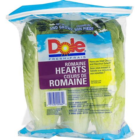 Dole Romaine Hearts | Lettuce | Driskill's Market