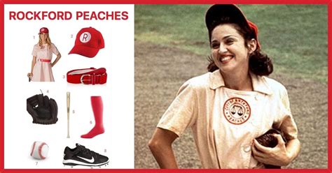 Dress Like The Rockford Peaches Costume | Halloween and Cosplay Guides