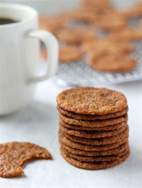 Swedish Ginger Snaps (Pepparkakor) - FoodVox.com