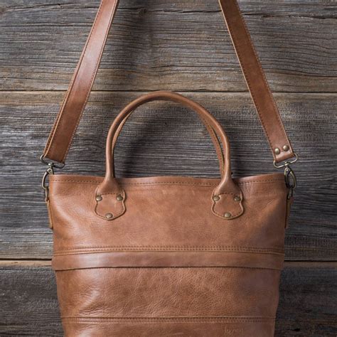 Love 41's leather zipper tote is built to last and all profits go to ...