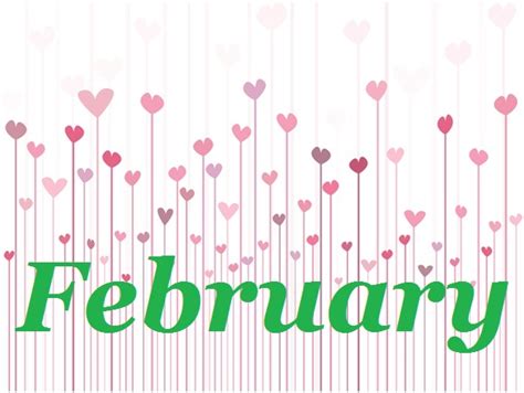 Months: February - Clip Art Library