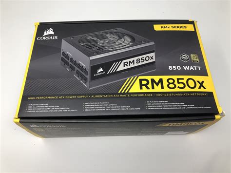 Corsair RM850x 850W Gold Power Supply PSU w/ Box + All Cables – Bitpro