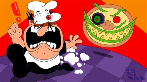 Pizza Tower Fan-art: Peppino Runs From Pizzaface by SpicySliceSupreme on Newgrounds