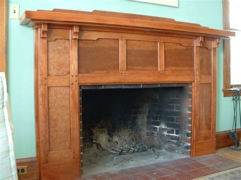 Arts & Crafts Fireplace mantle - Fine Homebuilding | Craftsman fireplace, Arts and crafts ...