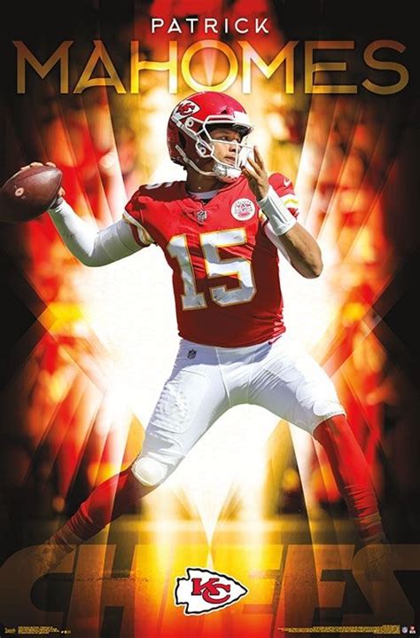 NFL Kansas City Chiefs - Patrick Mahomes II 18 - Athena Posters