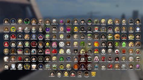 Lego Marvel Character Complete List