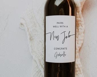 Pairs Well With New Job Digital Download - Etsy