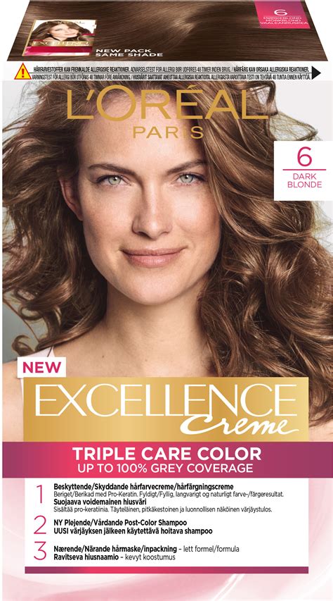 Loreal Hair Color Chart Excellence Creme