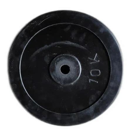 Black Rubber Weight Plates, Weight: 10 Kg at Rs 150/piece in Meerut | ID: 2850178812330