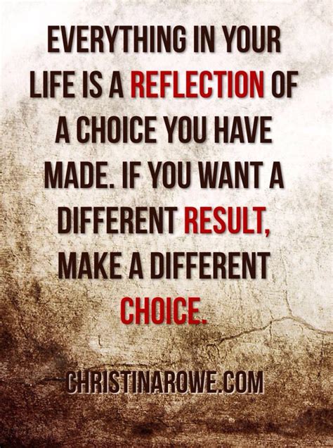 Taking full responsibility for all of your choices in life is the first step to consciously ...