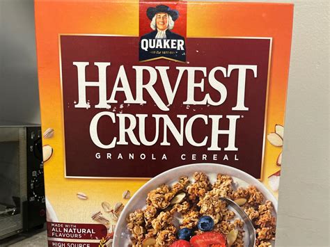 Harvest Crunch Granola Cereal Nutrition Facts - Eat This Much