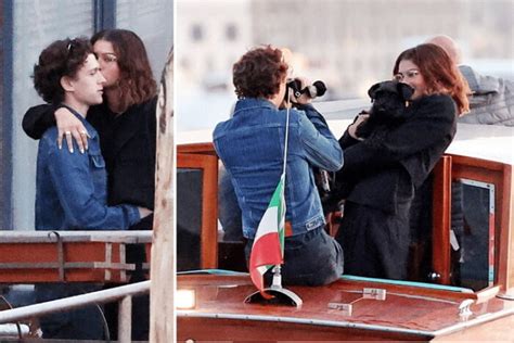 Zendaya, Tom Holland Spotted Packing on PDA During Romantic Boat Ride