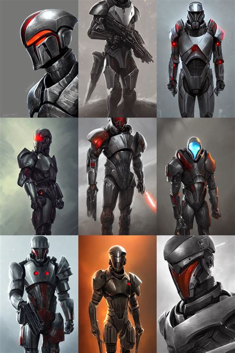 Sci Fi Concept Art Male