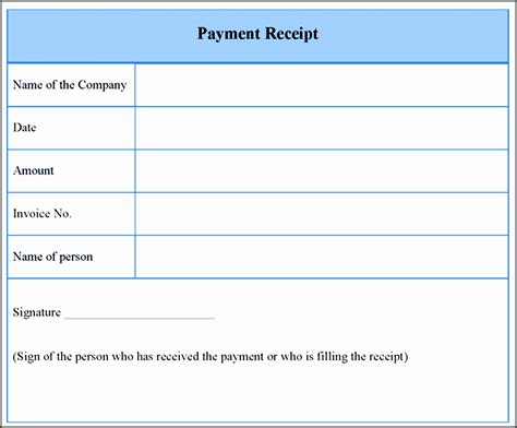 10 Bank Payment Receipt Template - SampleTemplatess - SampleTemplatess