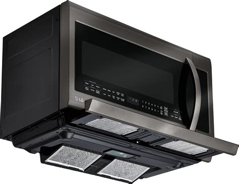 LG LMHM2237BD 2.2 cu. ft. Over-the-Range Microwave Oven with ExtendaVent™ 2.0, QuietPower ...