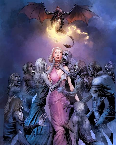 Dany in the House of the Undying Graphic art by Mike S. Miller | Иллюстрации, Художники, Радуга ...