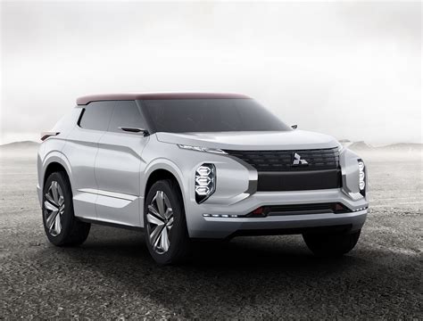 World premiere of Mitsubishi plug-in hybrid SUV concept at the Paris ...