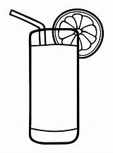 Orange Juice Coloring Page  Free Printable Pages sketch template