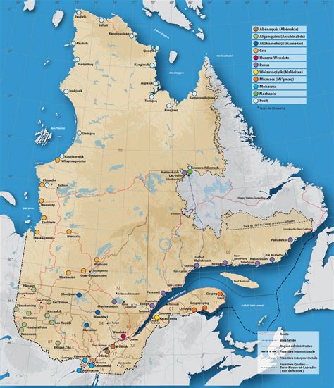 Quebec Population Map