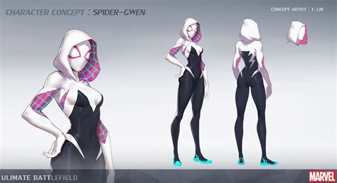 ArtStation - Spider Gwen, Yu Lin | Spider gwen, Spiderman and spider gwen, Spider gwen venom