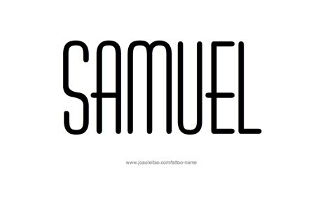 Samuel Name Tattoo Designs