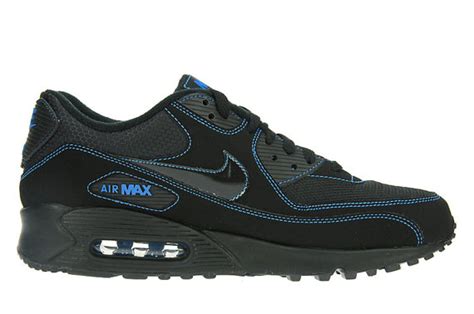 Bama Kicks: Nike Air Max 90 – Black – Blue