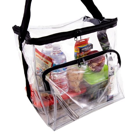 Extra Large Clear Lunch Box – Clear-Handbags.com