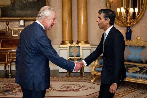 Rishi Sunak appointed UK's prime minister by King Charles III - Rediff.com India News