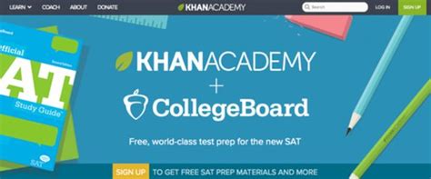 Free SAT Prep at the Khan Academy | Sat prep, Free sat prep, Career ...