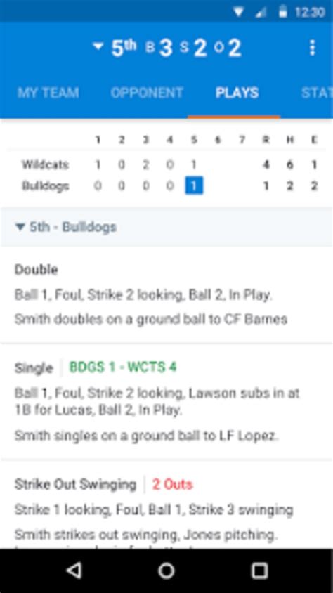 GameChanger Baseball Softball Scorekeeper APK for Android - Download