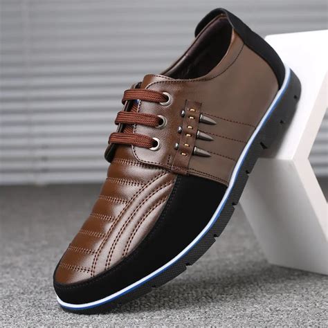 Men's Shoes - Men Leather Casual Shoes – lazanow