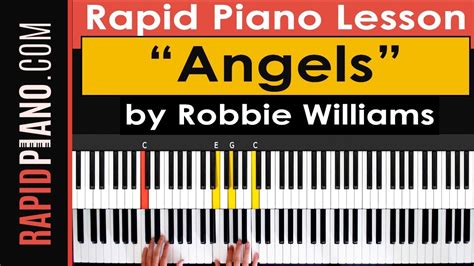 How To Play "Angels" by Robbie Williams - Piano Tutorial & Lesson ...