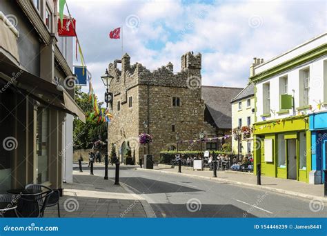 Irish Medieval Castle at Dalkey. Stock Image - Image of monument, castle: 154446239